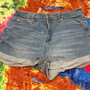 No Boundaries Classic Blue Jean Shorts